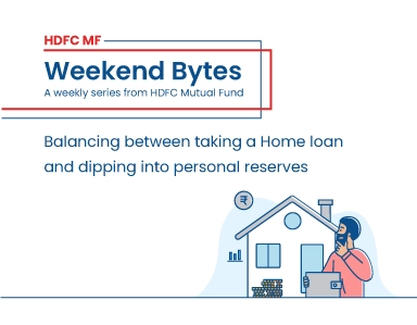 Balancing between taking a Home loan and dipping into personal reserves