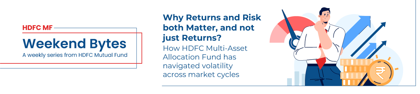 Why Returns and Risk both Matter,  and not just Returns? How HDFC Multi-Asset Allocation Fund has  navigated volatility across market cycles